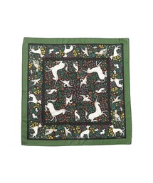 DRAKE'S（ドレイクス）の「【別注】Drake’s / コットンシルク ユニコーン柄 プリント ネッカチーフ（マフラー）」