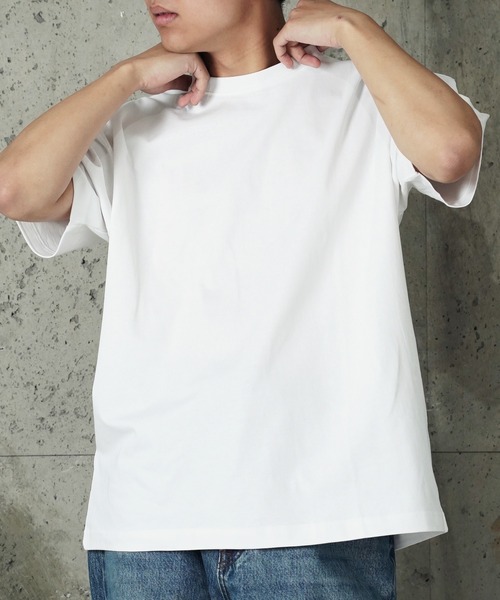 UNIVERSAL OVERALL(ユニバーサルオーバーオール)の「"07"≪UNIVERSAL OVERALL≫パックT 2枚セット 7.5oz ヘビーウェイト 半袖Tシャツ(Tシャツ/カットソー・メンズ・オフホワイト/ブラック・S/M/L/XL)」の16枚目の写真