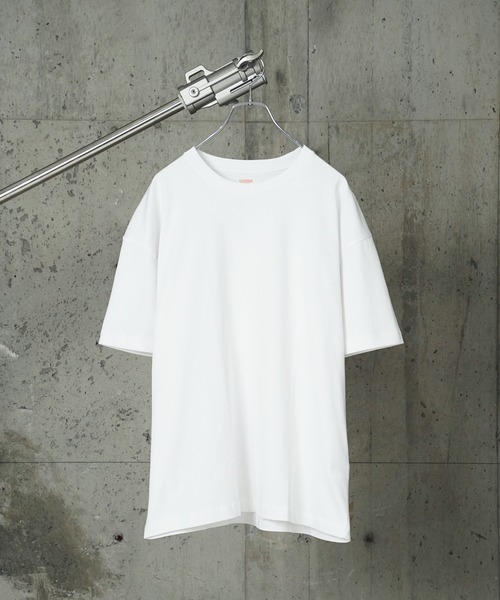 UNIVERSAL OVERALL(ユニバーサルオーバーオール)の「"07"≪UNIVERSAL OVERALL≫パックT 2枚セット 7.5oz ヘビーウェイト 半袖Tシャツ(Tシャツ/カットソー・メンズ・オフホワイト/ブラック・S/M/L/XL)」の12枚目の写真