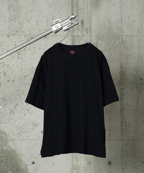 UNIVERSAL OVERALL(ユニバーサルオーバーオール)の「"07"≪UNIVERSAL OVERALL≫パックT 2枚セット 7.5oz ヘビーウェイト 半袖Tシャツ(Tシャツ/カットソー・メンズ・オフホワイト/ブラック・S/M/L/XL)」の11枚目の写真