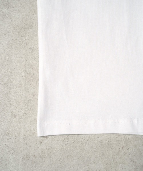 UNIVERSAL OVERALL(ユニバーサルオーバーオール)の「"07"≪UNIVERSAL OVERALL≫パックT 2枚セット 7.5oz ヘビーウェイト 半袖Tシャツ(Tシャツ/カットソー・メンズ・オフホワイト/ブラック・S/M/L/XL)」の7枚目の写真
