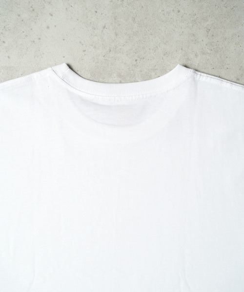 UNIVERSAL OVERALL(ユニバーサルオーバーオール)の「"07"≪UNIVERSAL OVERALL≫パックT 2枚セット 7.5oz ヘビーウェイト 半袖Tシャツ(Tシャツ/カットソー・メンズ・オフホワイト/ブラック・S/M/L/XL)」の6枚目の写真
