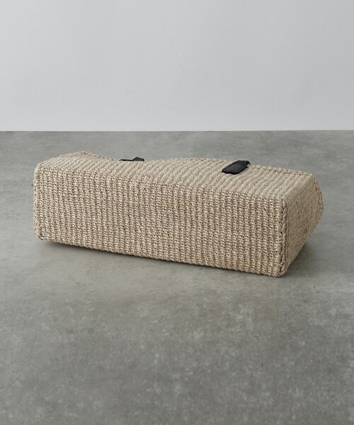 GALLEST（ギャレスト）の「スクエアかごバッグ（ハンドバッグ・レディース・ベージュ/ブラック・00）」の7枚目の写真