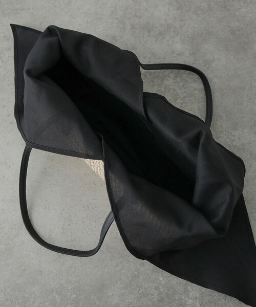 GALLEST（ギャレスト）の「スクエアかごバッグ（ハンドバッグ・レディース・ベージュ/ブラック・00）」の8枚目の写真