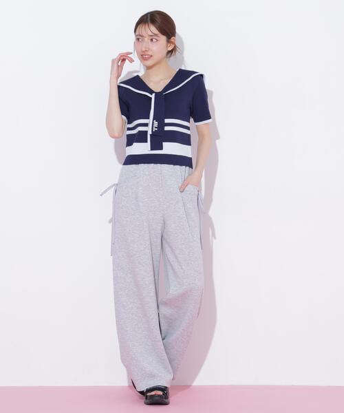 JILL by JILL STUART(ジルバイジルスチュアート)の「サイドリボンスウェットパンツ(その他パンツ・レディース・ホワイト/グレー/ピンク・FREE)」の16枚目の写真