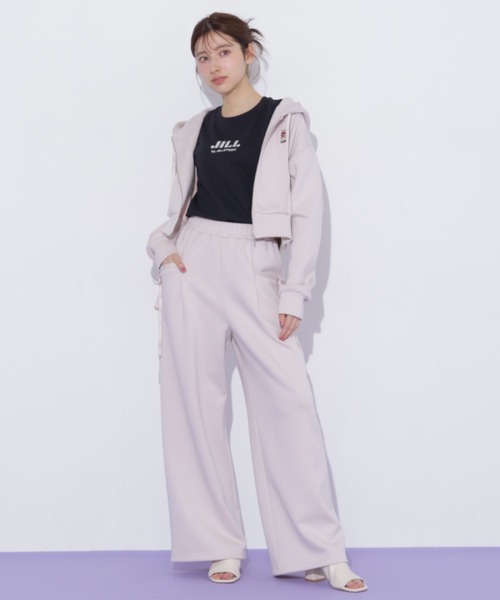 JILL by JILL STUART(ジルバイジルスチュアート)の「サイドリボンスウェットパンツ(その他パンツ・レディース・ホワイト/グレー/ピンク・FREE)」の9枚目の写真