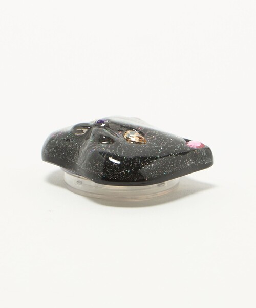 Casselini(キャセリーニ)の「<CASSELINI>キャット スマホグリップ< Select by EMMEL REFINES >(スマホグッズ・レディース・ライトブルー/ホワイト/ブラック・FREE)」の5枚目の写真