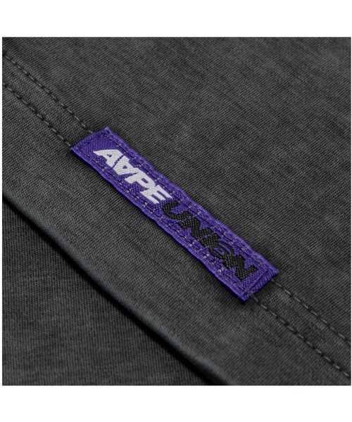 AAPE BY A BATHING APE(エーエイプバイアベイシングエイプ)の「AAPE UNION SPORT "GYM" Quick-Dry Shortsleeve Tee(Tシャツ/カットソー・メンズ・ライトブラック・MEDIUM/SMALL/X-LARGE/LARGE/XX-LARGE)」の4枚目の写真