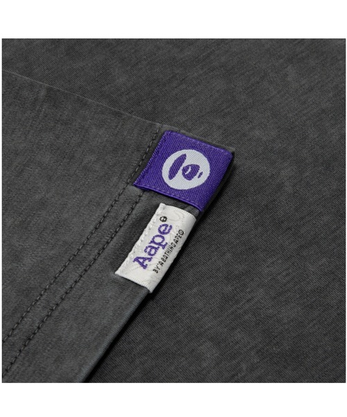 AAPE BY A BATHING APE(エーエイプバイアベイシングエイプ)の「AAPE UNION SPORT "GYM" Quick-Dry Shortsleeve Tee(Tシャツ/カットソー・メンズ・ライトブラック・MEDIUM/SMALL/X-LARGE/LARGE/XX-LARGE)」の5枚目の写真