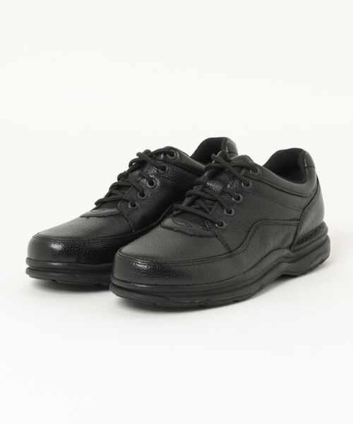 ROCKPORT(ロックポート)の「ROCKPORT ロックポート WORLD TOUR CLASSIC【本革】メンズ カジュアルシューズ ウォーキングシューズ(ワールドツアークラシック) K71185(スニーカー・メンズ・ブラック・25.0cm/25.5cm/26.0cm/26.5cm/27.0cm/27.5cm)」の1枚目の写真