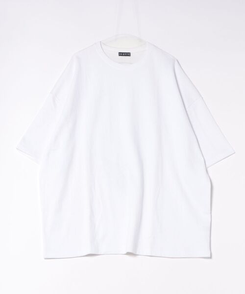 a.p.o.v.(エーピーオービー)の「a.p.o.v. サークルパッチドットアートスカルバックプリントオーバーサイズTシャツ(Tシャツ/カットソー・メンズ・ブラック/ホワイト/イエロー・ONESIZE)」の12枚目の写真