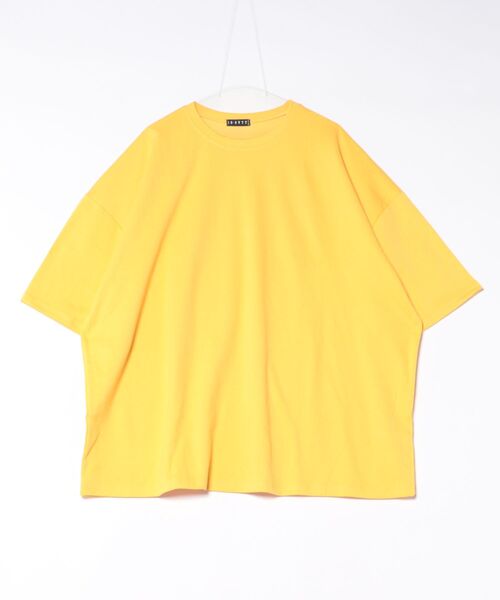 a.p.o.v.(エーピーオービー)の「a.p.o.v. サークルパッチドットアートスカルバックプリントオーバーサイズTシャツ(Tシャツ/カットソー・メンズ・ブラック/ホワイト/イエロー・ONESIZE)」の9枚目の写真