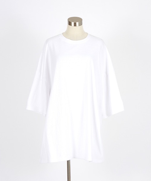 a.p.o.v.(エーピーオービー)の「a.p.o.v. サークルパッチドットアートスカルバックプリントオーバーサイズTシャツ(Tシャツ/カットソー・メンズ・ブラック/ホワイト/イエロー・ONESIZE)」の17枚目の写真