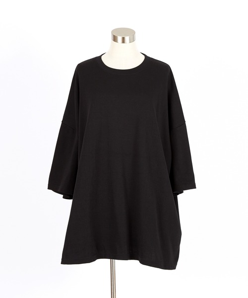 a.p.o.v.(エーピーオービー)の「a.p.o.v. サークルパッチドットアートスカルバックプリントオーバーサイズTシャツ(Tシャツ/カットソー・メンズ・ブラック/ホワイト/イエロー・ONESIZE)」の19枚目の写真