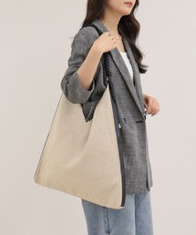 LE VERNIS | 【LE VERNIS/ル・ベルニ】ロープワンハンドルキャンバスバッグ(ショルダーバッグ)