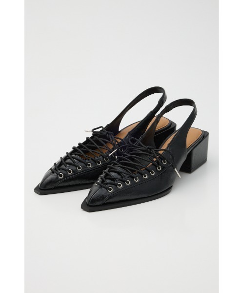 POINTED LACE UP ミュール（サンダル）｜MOUSSY（マウジー）の