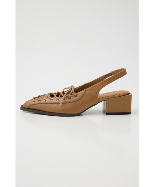 セール】POINTED LACE UP ミュール（サンダル）｜MOUSSY（マウジー）の