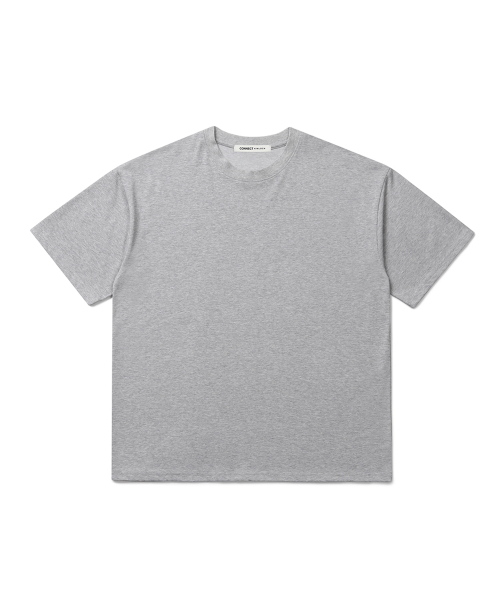 CONNECT KINLOCH(コネクトキンロック)の「スーピマコットンオーバーサイズTシャツ (11カラー)(Tシャツ/カットソー・メンズ・ブラック/ネイビー/チャコール/グレー/ライトグレー/ブラウン/ピンク/ライトブルー/ベージュ/イエロー/ホワイト・MEDIUM/LARGE/X-LARGE)」の14枚目の写真