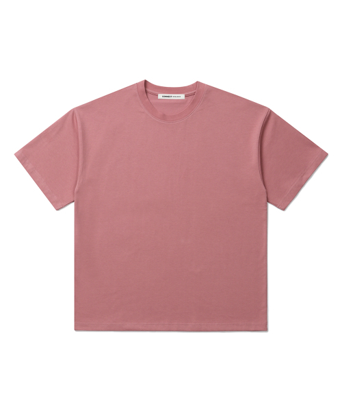 CONNECT KINLOCH(コネクトキンロック)の「スーピマコットンオーバーサイズTシャツ (11カラー)(Tシャツ/カットソー・メンズ・ブラック/ネイビー/チャコール/グレー/ライトグレー/ブラウン/ピンク/ライトブルー/ベージュ/イエロー/ホワイト・MEDIUM/LARGE/X-LARGE)」の17枚目の写真