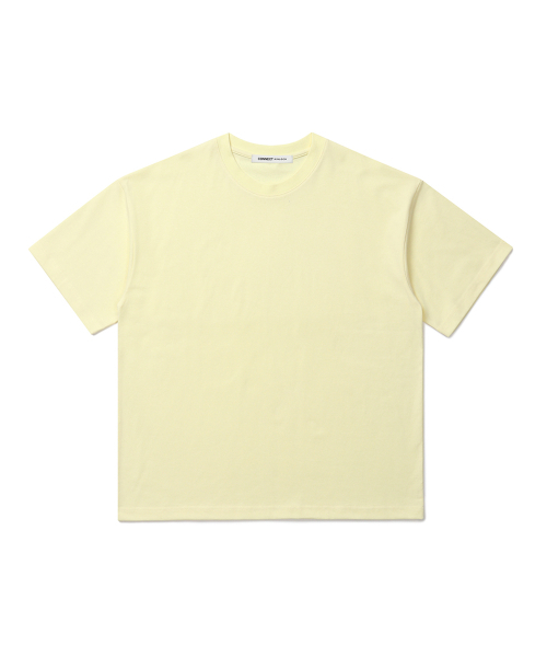 CONNECT KINLOCH(コネクトキンロック)の「スーピマコットンオーバーサイズTシャツ (11カラー)(Tシャツ/カットソー・メンズ・ブラック/ネイビー/チャコール/グレー/ライトグレー/ブラウン/ピンク/ライトブルー/ベージュ/イエロー/ホワイト・MEDIUM/LARGE/X-LARGE)」の20枚目の写真