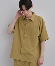 tk.TAKEO KIKUCHI（ティーケータケオキクチ）の「AIRY DRYレギュラーカラーシャツ/吸水速乾/UVカット/マシーンウォッシャブル/洗濯可/イージーケア（シャツ/ブラウス）」