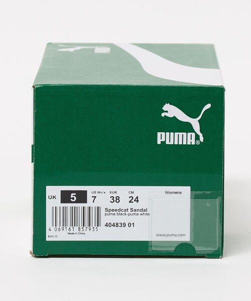 PUMA(プーマ)の「<PUMA>SPEEDCAT サンダル(その他シューズ・レディース・ブラック/ホワイト・23cm/24cm/25cm)」の3枚目の写真