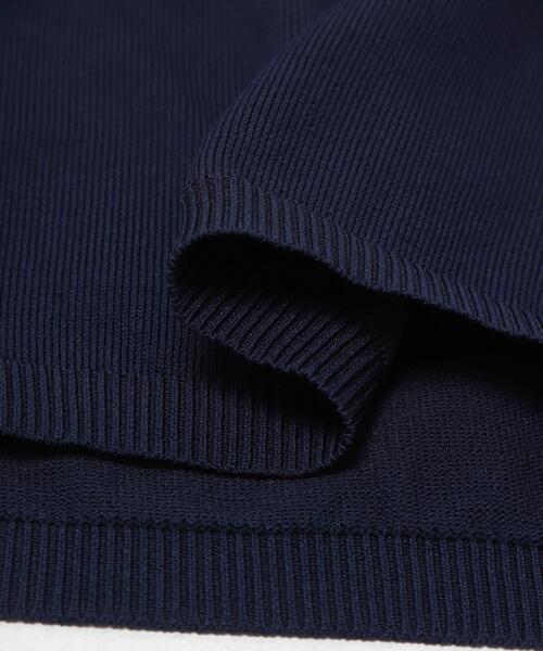URBAN RESEARCH Sonny Label(アーバンリサーチサニーレーベル)の「配色襟ニットポロシャツ(ニット/セーター・レディース・ミント/ネイビー/ブラウン/チャコールグレー/その他1・FREE)」の15枚目の写真