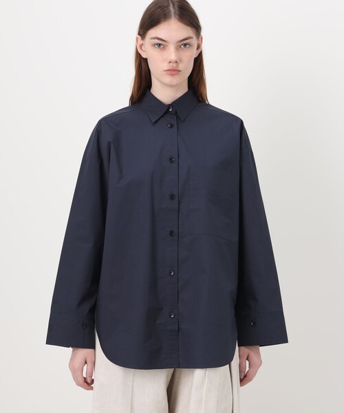 BY MALENE BIRGER(バイマレーネビルガー)の「BY MALENE BIRGER DERRIS コットンシャツ(シャツ/ブラウス・レディース・ネイビー・34)」の5枚目の写真