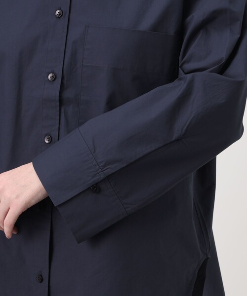 BY MALENE BIRGER(バイマレーネビルガー)の「BY MALENE BIRGER DERRIS コットンシャツ(シャツ/ブラウス・レディース・ネイビー・34)」の11枚目の写真