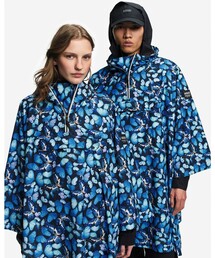 AIGLE（エーグル）の「【DEYROLLE】 透湿防水 2.5レイヤー モルフォ蝶プリント パッカブルポンチョ（レインコート/ポンチョ）」