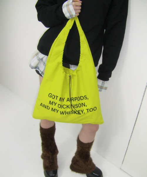 FILLINTHEBLANK（フィルインザブランク）の「Stance Packable Multi Bag(lime)（ショルダーバッグ・レディース・その他・FREE）」の2枚目の写真