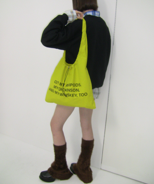 FILLINTHEBLANK（フィルインザブランク）の「Stance Packable Multi Bag(lime)（ショルダーバッグ・レディース・その他・FREE）」の3枚目の写真