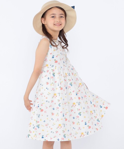 SHIPS(シップス)の「SHIPS KIDS:〈洗濯機可能〉リボン ブレードハット(ハット・キッズ・ナチュラル・MEDIUM/SMALL/LARGE)」の4枚目の写真