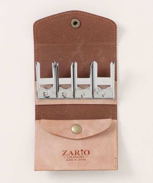 ZARIO-grandee-(ザリオ)の「栃木レザーホワイトワックスコインケース(コインケース・メンズ・ネイビー/ブルー系その他/ブラウン/グリーン/キャメル/ブラック・ONE SIZE)」の9枚目の写真