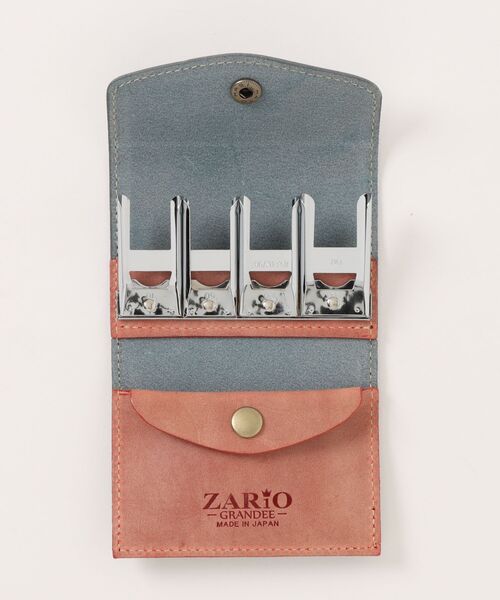 ZARIO-grandee-(ザリオ)の「栃木レザーホワイトワックスコインケース(コインケース・メンズ・ネイビー/ブルー系その他/ブラウン/グリーン/キャメル/ブラック・ONE SIZE)」の13枚目の写真