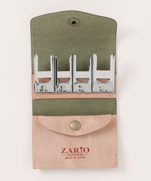 ZARIO-grandee-(ザリオ)の「栃木レザーホワイトワックスコインケース(コインケース・メンズ・ネイビー/ブルー系その他/ブラウン/グリーン/キャメル/ブラック・ONE SIZE)」の15枚目の写真