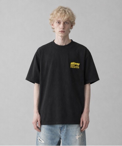 STUSSY(ステューシー)の「【STUSSY】ステューシー DNA DIED HALF T-SHIRTS / 1905038(Tシャツ/カットソー・メンズ・ホワイト/ブラック・MEDIUM/LARGE/X-LARGE)」の5枚目の写真