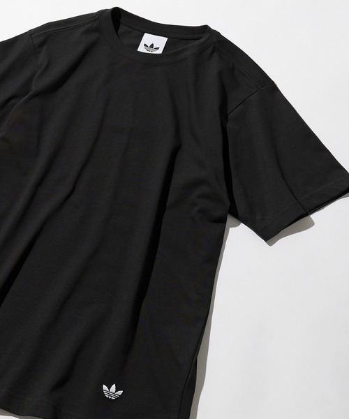 adidas(アディダス)の「【adidas】JP MFY SSL T/ジャパン メイドフォーユー 半袖Tシャツ(Tシャツ/カットソー・メンズ・ホワイト/ブラック・XS/XL/L/M/S)」の2枚目の写真