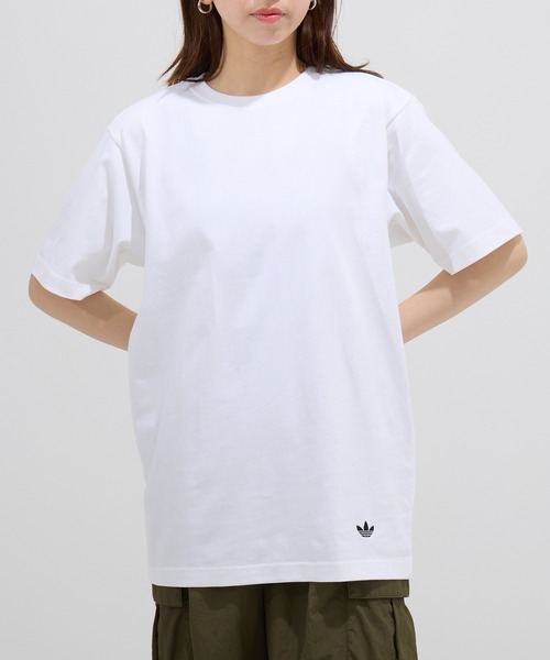 adidas(アディダス)の「【adidas】JP MFY SSL T/ジャパン メイドフォーユー 半袖Tシャツ(Tシャツ/カットソー・メンズ・ホワイト/ブラック・XS/XL/L/M/S)」の9枚目の写真