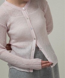 lawgy | sheer rib compact long sleeve tops / シアーリブコンパクトロングスリーブトップス(その他トップス)
