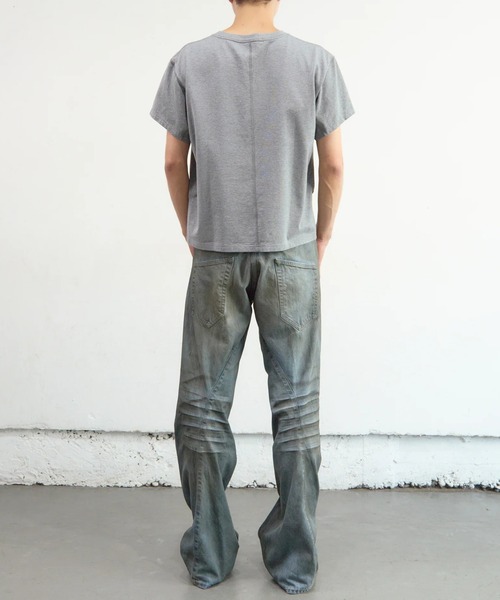 NVRFRGT(ネヴァーフォーゲット)の「【NVRFRGT】3D TWISTED JEANS 3.0(デニムパンツ・メンズ・インディゴブルー・3/2/1)」の4枚目の写真