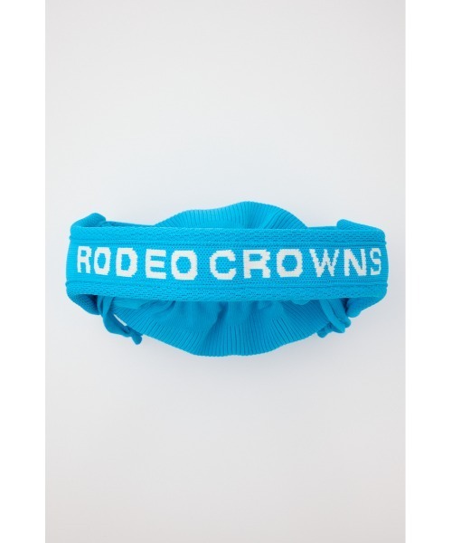 RODEO CROWNS WIDE BOWL(ロデオクラウンズワイドボウル)の「ニットハンドバッグ(ハンドバッグ・レディース・ピンク/ブルー/ブラック・FREE)」の9枚目の写真