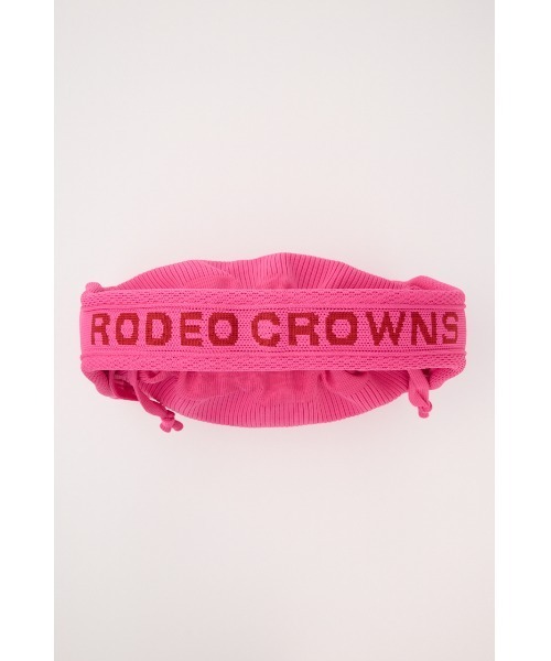 RODEO CROWNS WIDE BOWL(ロデオクラウンズワイドボウル)の「ニットハンドバッグ(ハンドバッグ・レディース・ピンク/ブルー/ブラック・FREE)」の14枚目の写真
