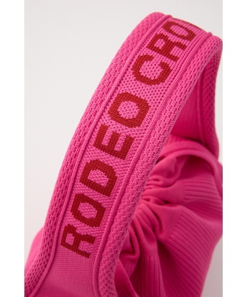 RODEO CROWNS WIDE BOWL(ロデオクラウンズワイドボウル)の「ニットハンドバッグ(ハンドバッグ・レディース・ピンク/ブルー/ブラック・FREE)」の15枚目の写真