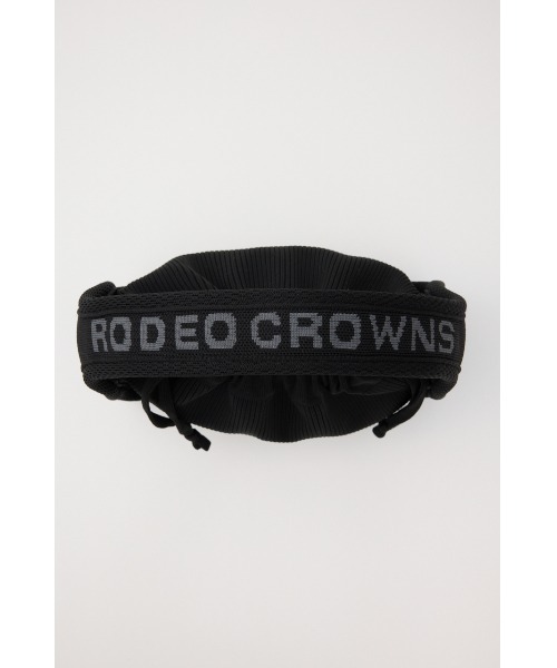 RODEO CROWNS WIDE BOWL(ロデオクラウンズワイドボウル)の「ニットハンドバッグ(ハンドバッグ・レディース・ピンク/ブルー/ブラック・FREE)」の4枚目の写真