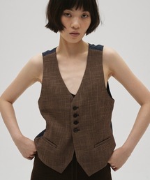 TODAYFUL | Tweedy Compact Vest(ベスト)