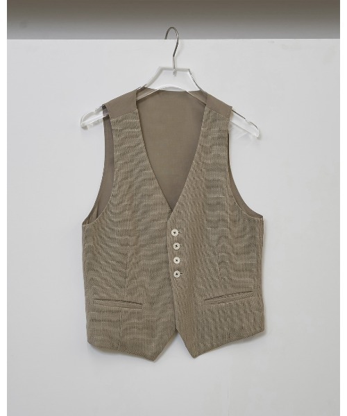 TODAYFUL（トゥデイフル）の「Tweedy Compact Vest（ベスト・レディース・ブラウン/セージグリーン・FREE）」の11枚目の写真