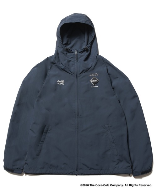 F.C.Real Bristol(エフシーレアルブリストル)の「Coca-Cola BIG LOGO WARM-UP JACKET(ナイロンジャケット・メンズ・グリーン/ネイビー/ブラック・X-LARGE/LARGE/MEDIUM/SMALL/XX-LARGE)」の18枚目の写真