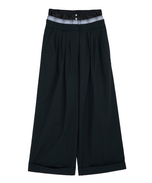 ELCHELE(エルチェレ)の「MULTIPLY WAIST PANTS(チノパンツ・レディース・ベージュ/ネイビー・36/38)」の13枚目の写真