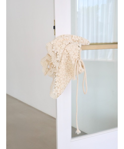 miies miim(ミーエスミーム)の「floral lace shorts(その他パンツ・レディース・アイボリー・FREE)」の8枚目の写真